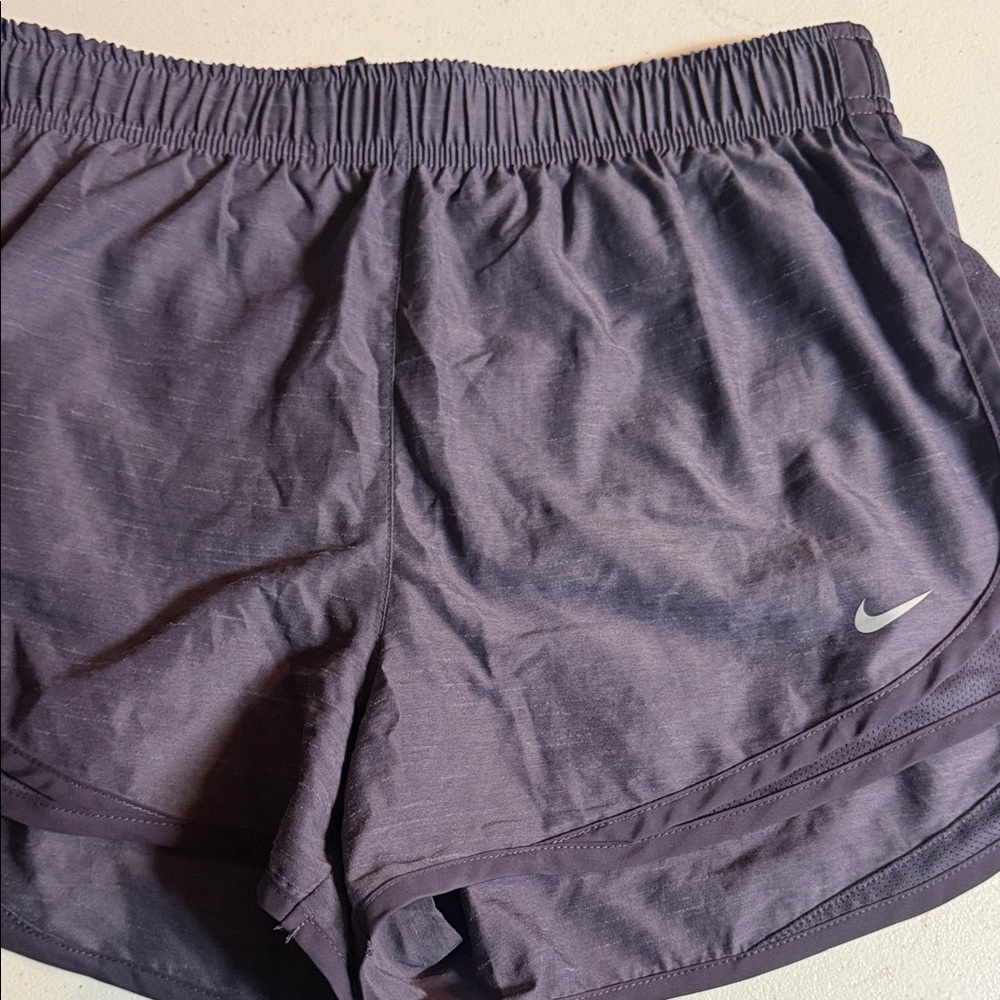 Nike Women's Dark Purple Athletic Shorts